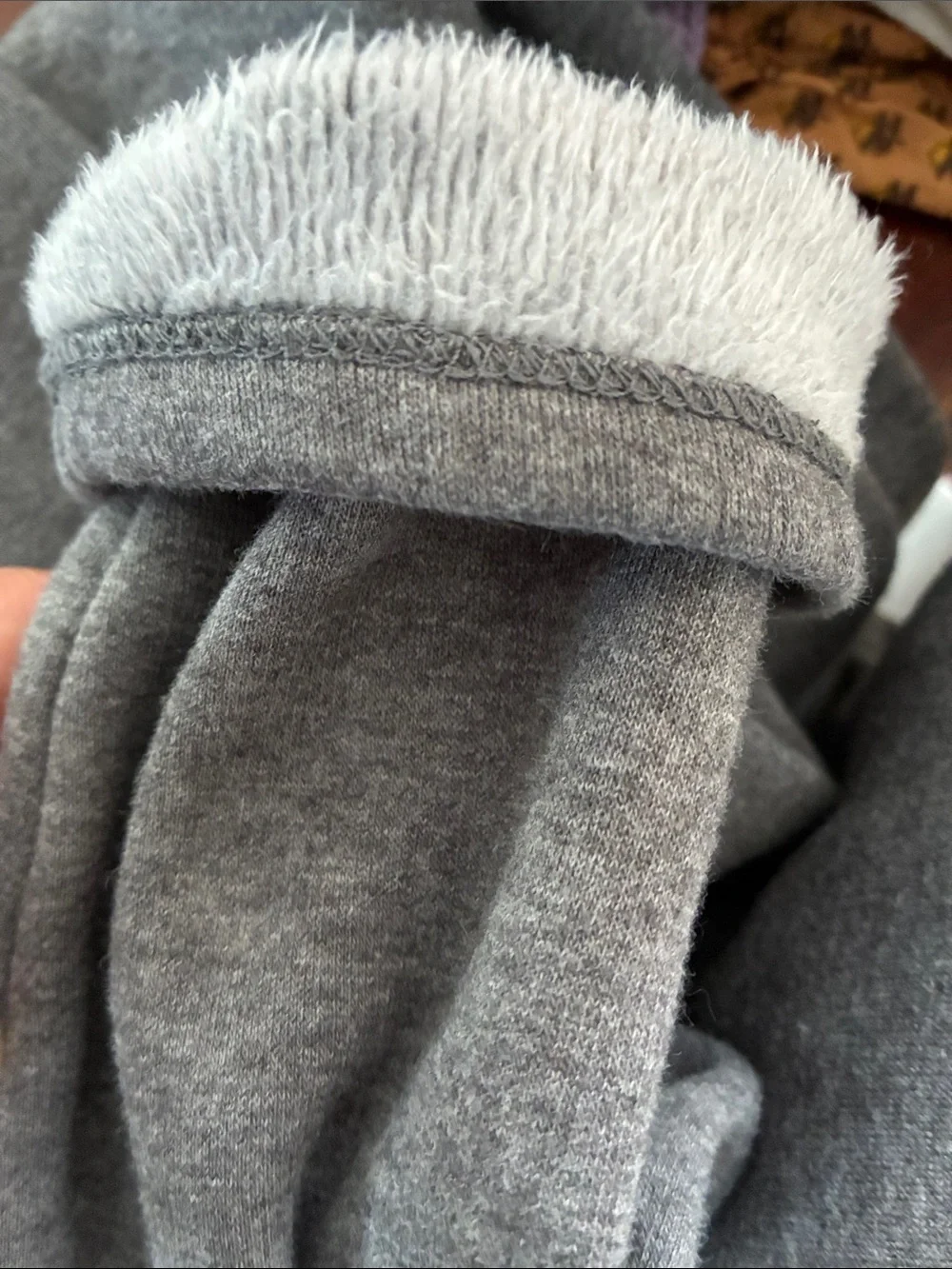 GAP Gray Kids Stretch cozy-lined Leggings